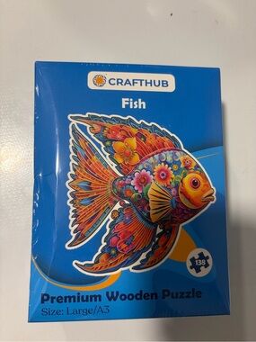 Crafthub Fish Premium Wooden Puzzle - Large